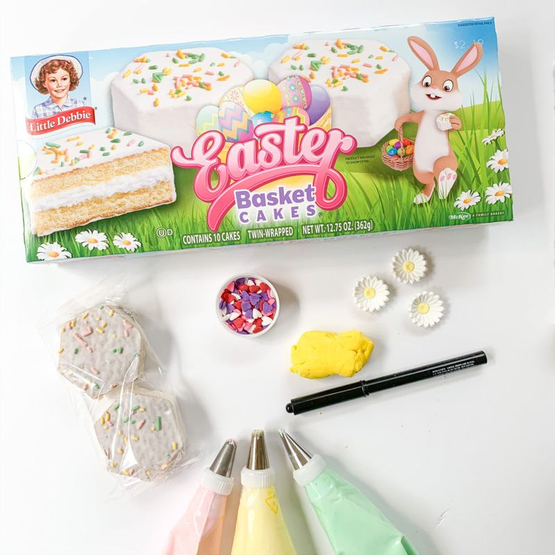 Easter Basket Cakes