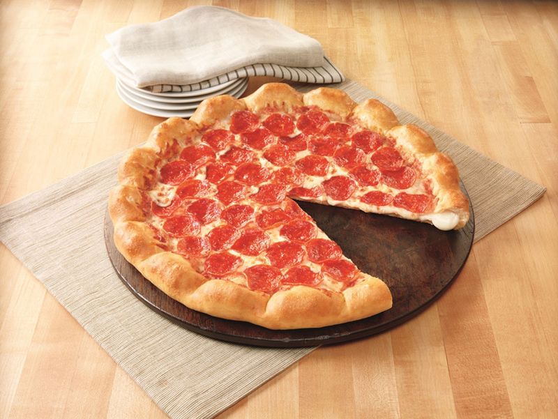 Pizza Hut’s Stuffed Crust Pizza