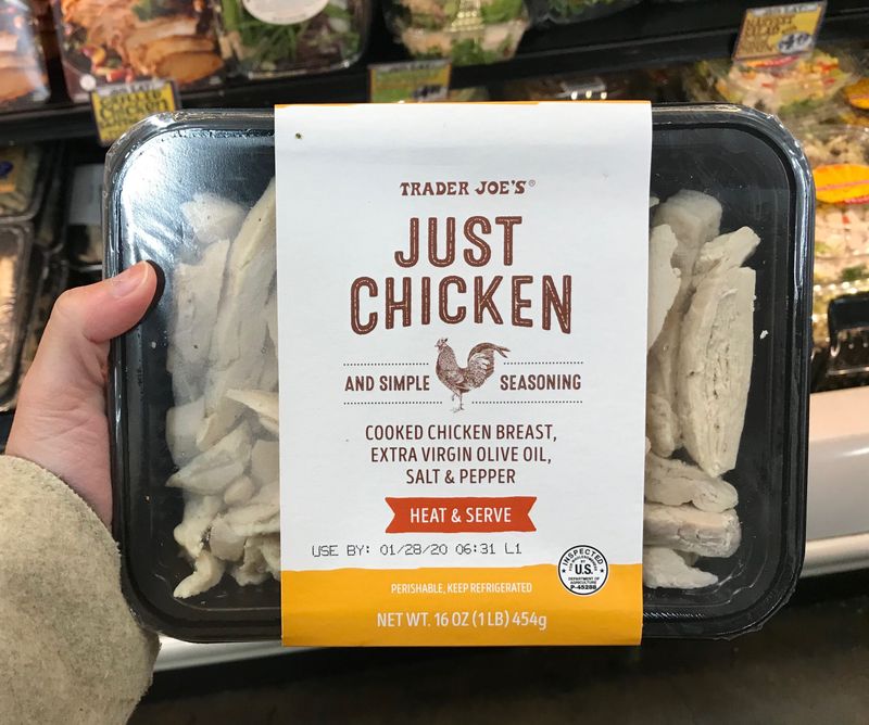 Fully Cooked, Lightly Seasoned Boneless Skinless Chicken Breasts