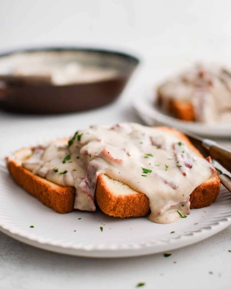 Chipped Beef on Toast
