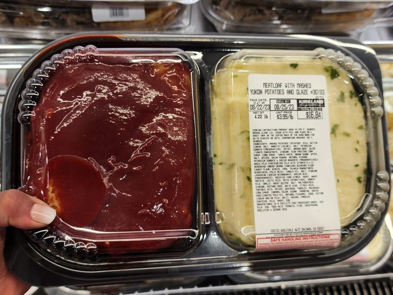 Meatloaf with Mashed Yukon Potatoes