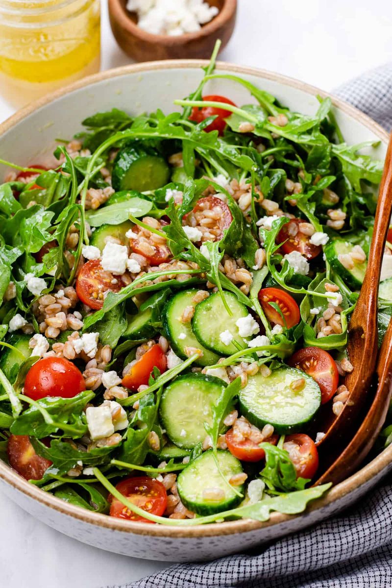 Mediterranean Farro Salad