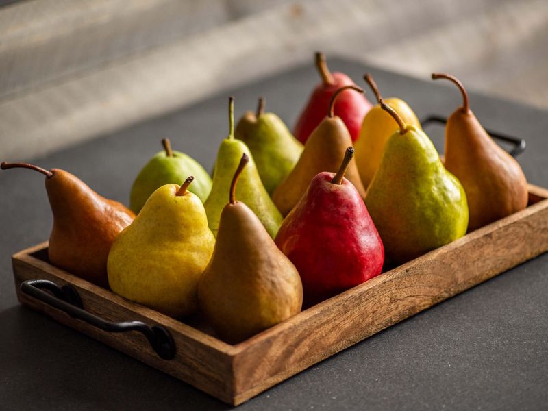Pears (with the skin!)