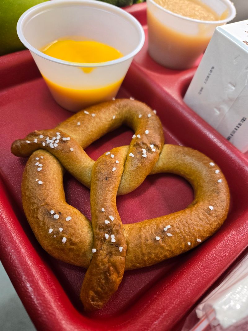 Soft Pretzels with Cheese Sauce