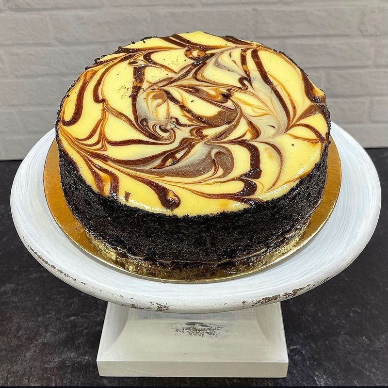 Chocolate Swirl Cheesecake