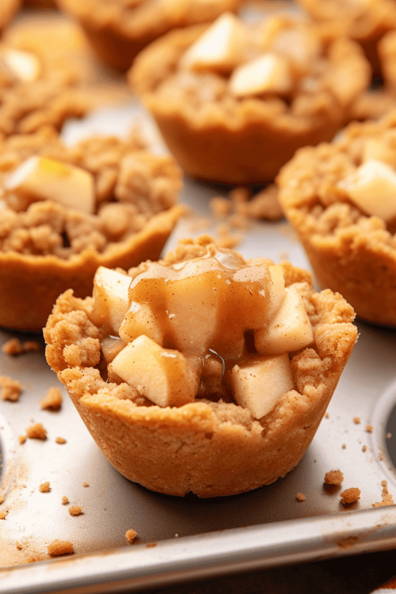 Cinnamon Apple Crisp Bites