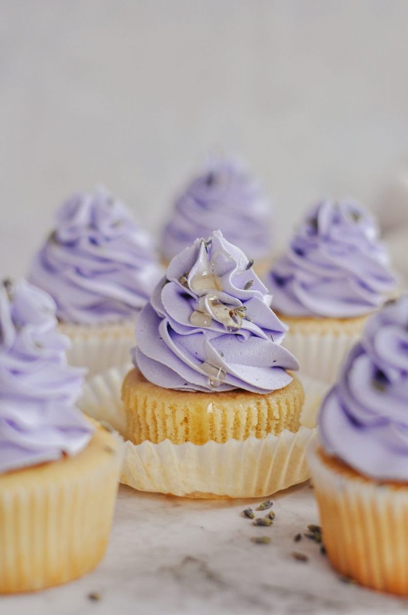Lavender Honey Cupcakes