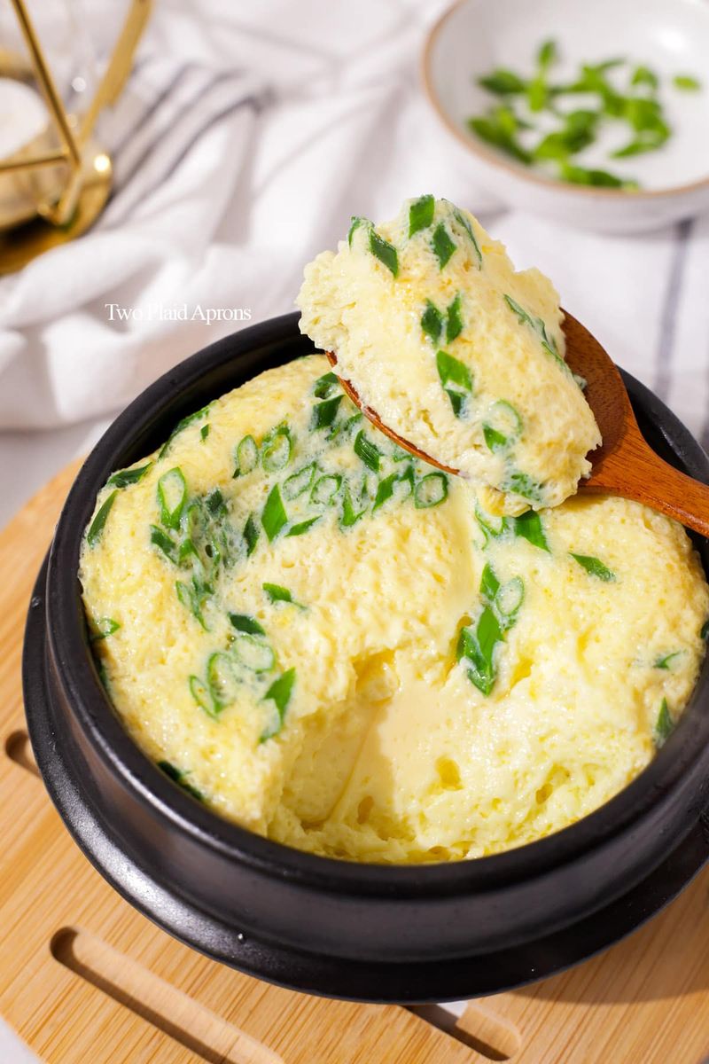 Korean Steamed Eggs (Gyeran-jjim)