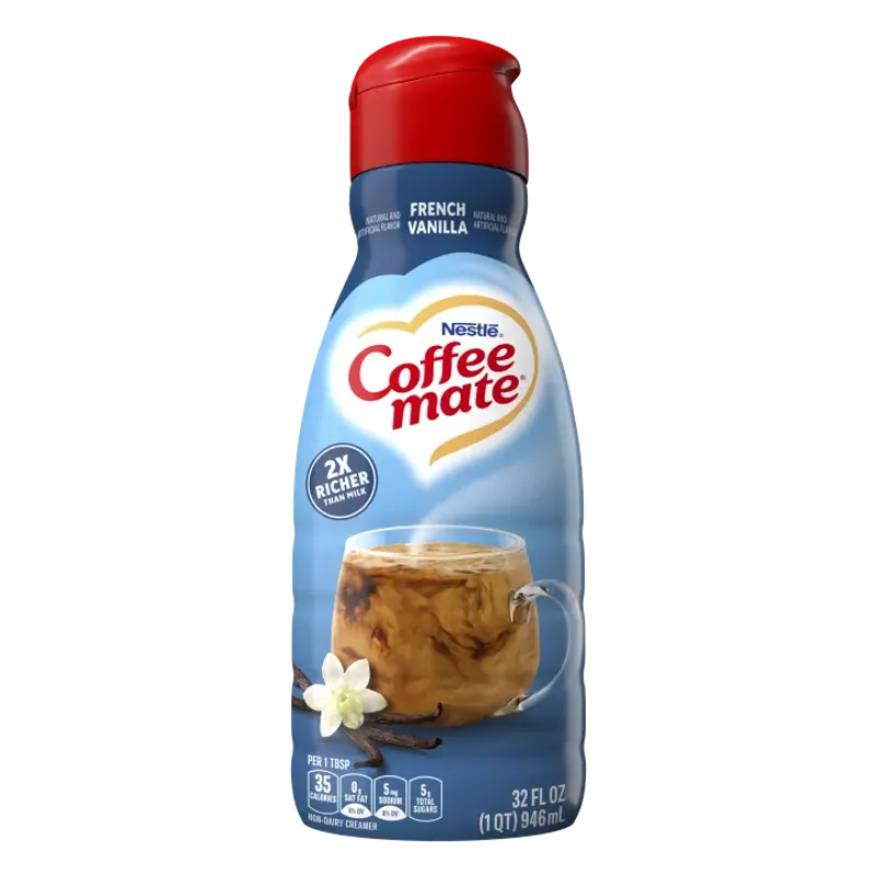 Coffee Mate French Vanilla Liquid Coffee Creamer