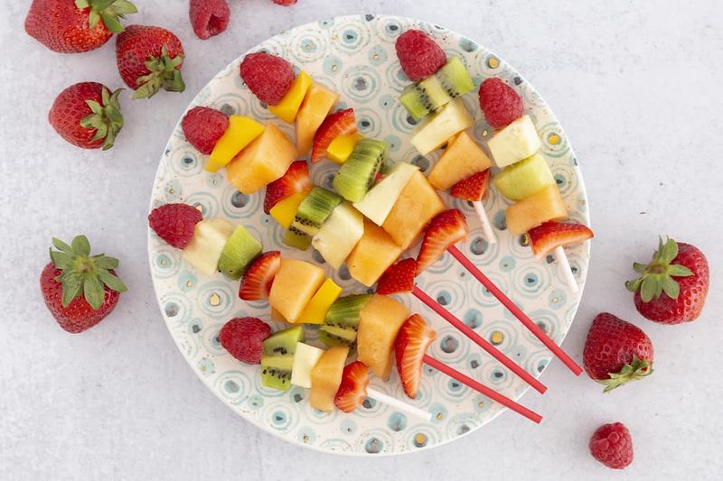 Fresh Fruit Kabobs