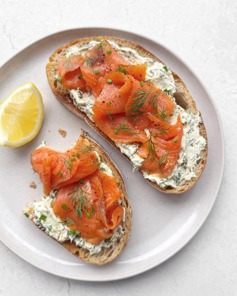Smoked Salmon Toast