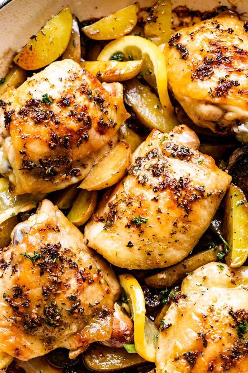 Garlic Butter Chicken Thighs