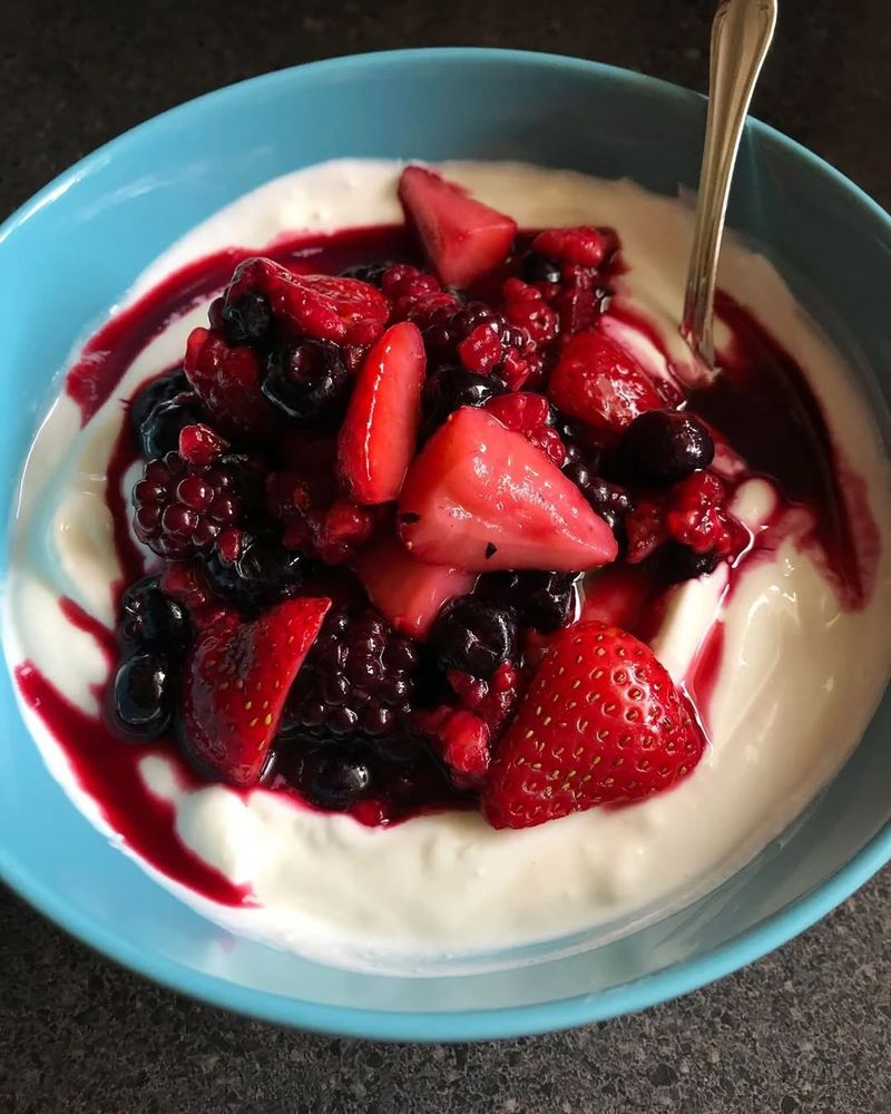 Greek Yogurt with Berries