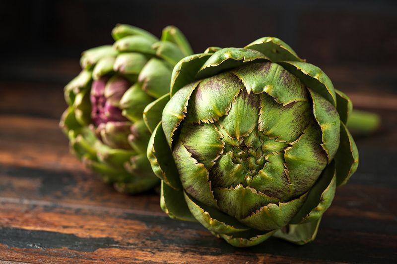 DEHYDRATING: Artichokes