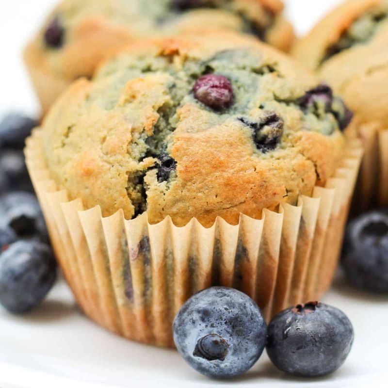 Dairy-Free: Blueberry Muffins