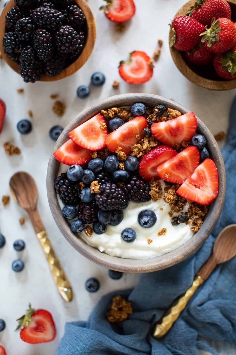 Greek Yogurt with Berries