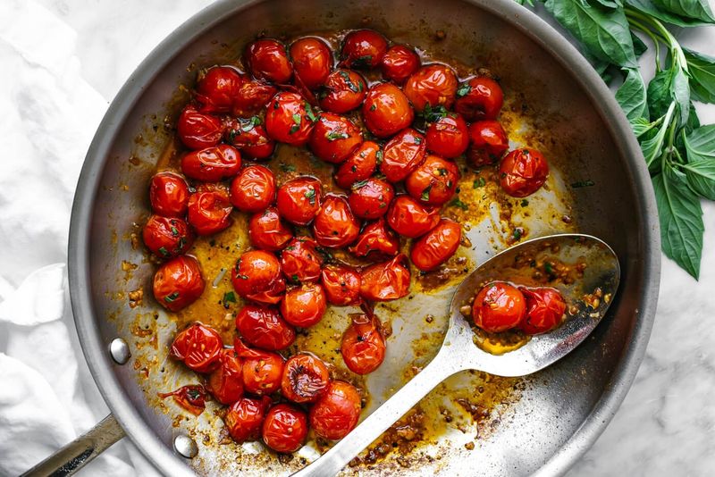 Blistering Vegetables