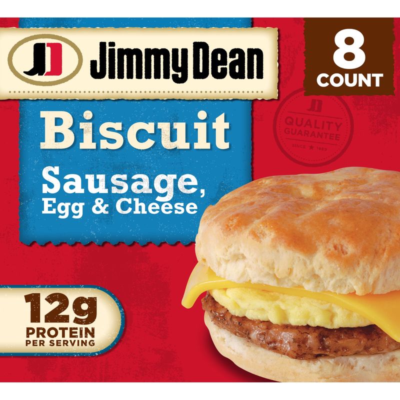 Biscuit Sandwich with Sausage, Egg & Cheese