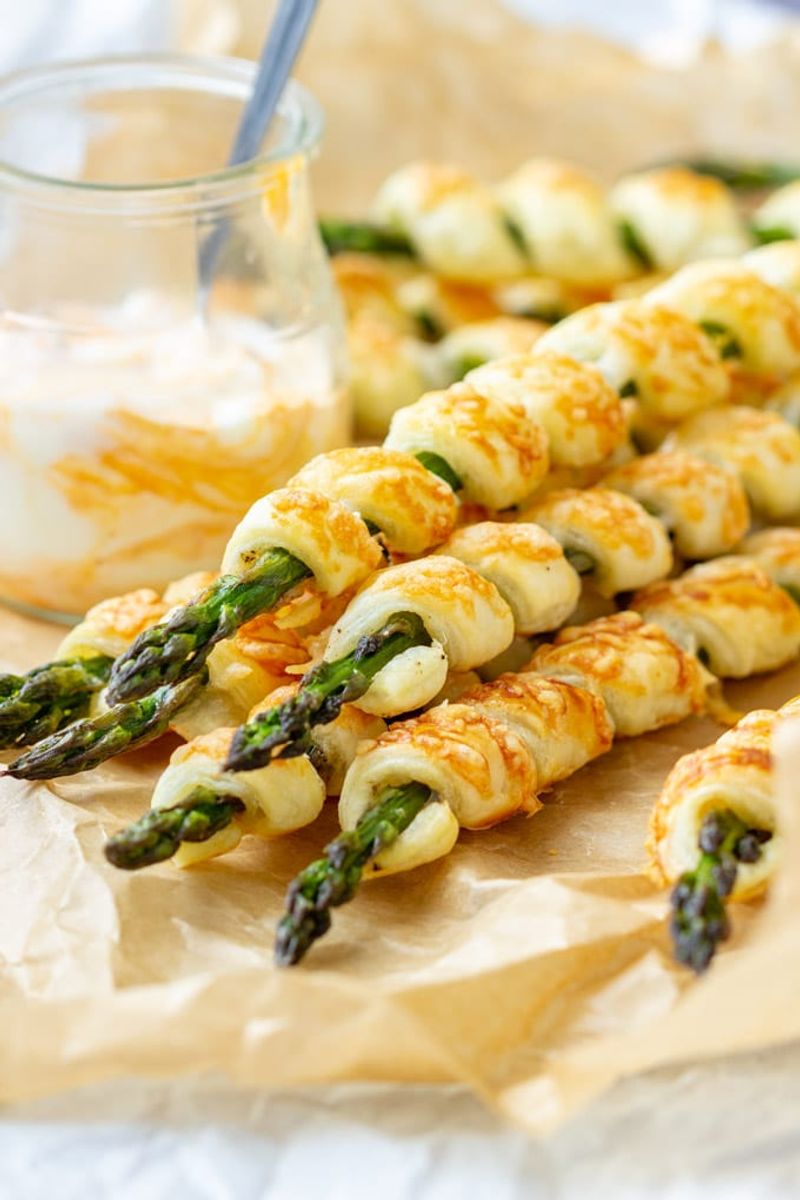 Asparagus Puff Pastry Twists