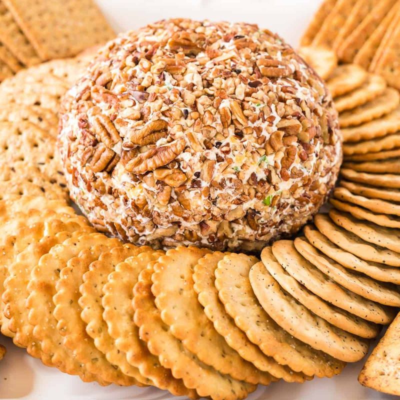 Cheese Balls with Nuts
