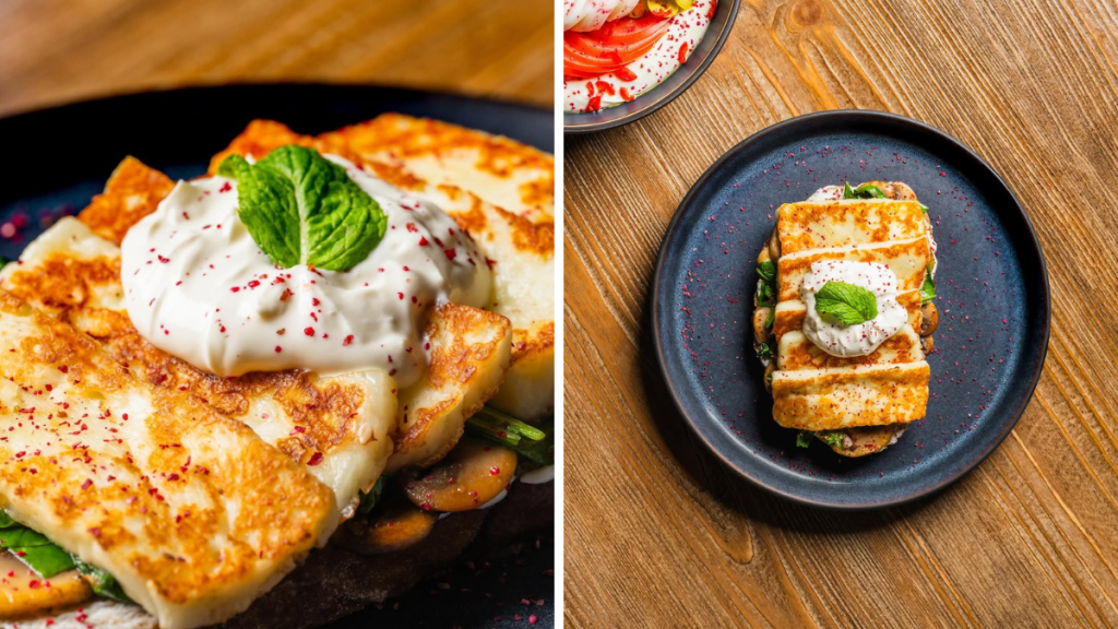 Dinner in a Flash: This Grilled Veggie & Halloumi Flatbread Is a Weeknight Winner