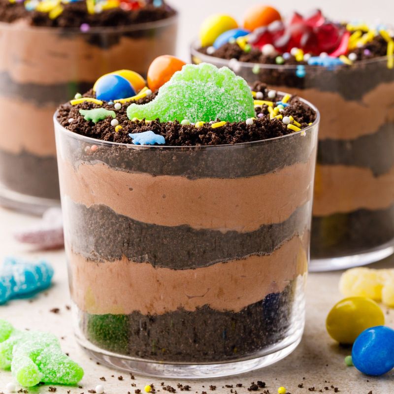 Dinosaur Mud Pudding