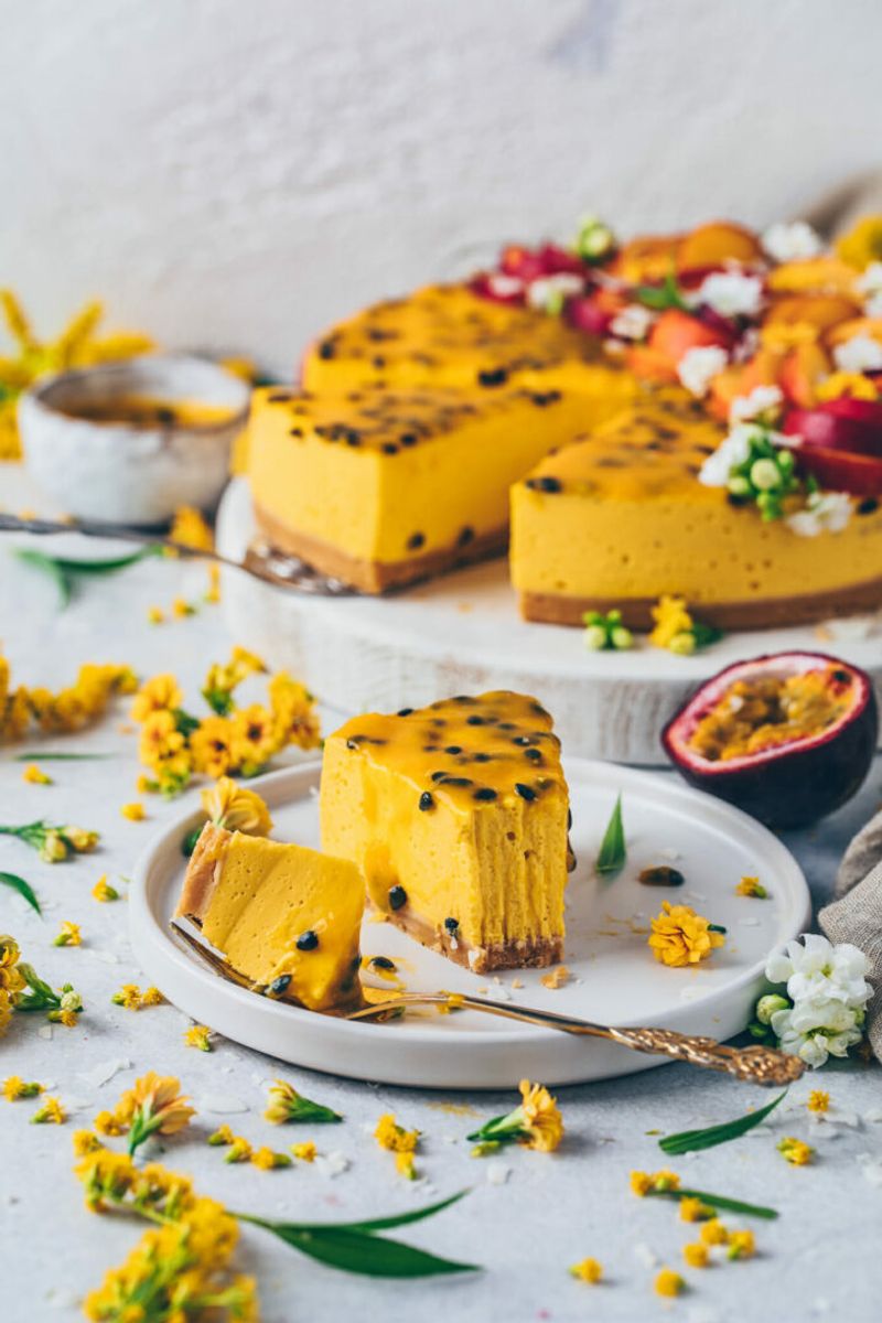 Mango Passionfruit Cake