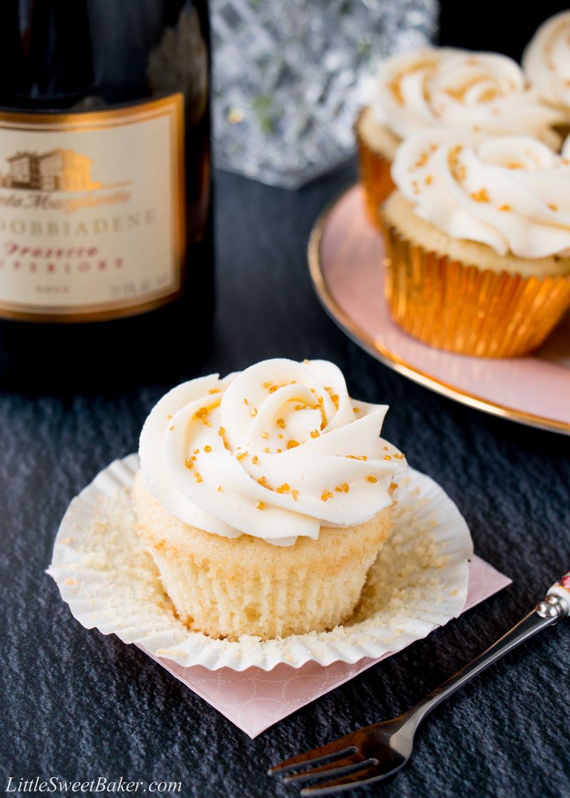 Champagne Cupcakes
