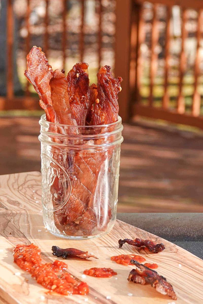 Turkey or chicken jerky