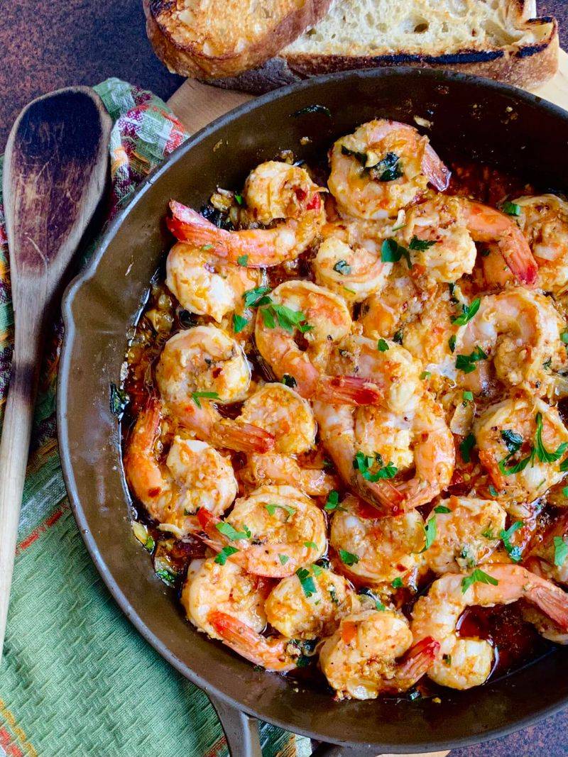 Spicy Garlic Shrimp