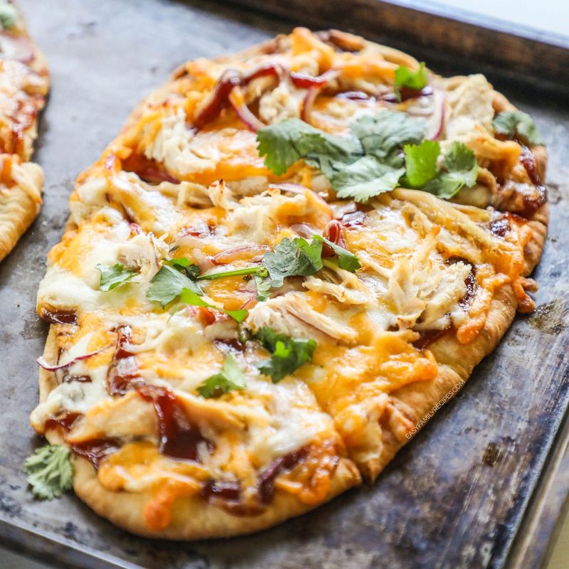 BBQ Chicken Flatbreads