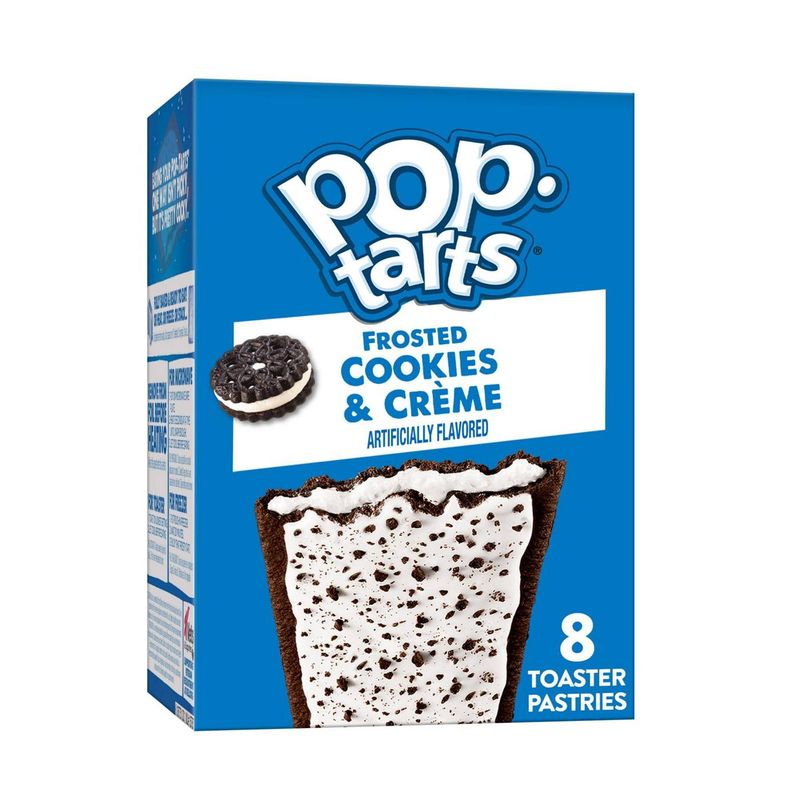 Frosted Cookies And Crème Pop Tarts