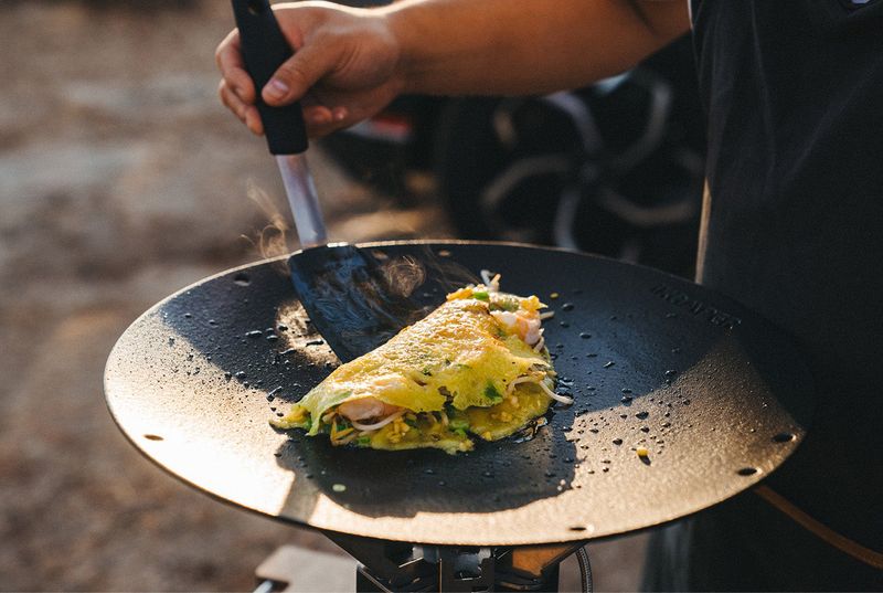 Savory Crêpes (France or Vietnam’s Bánh Xèo)