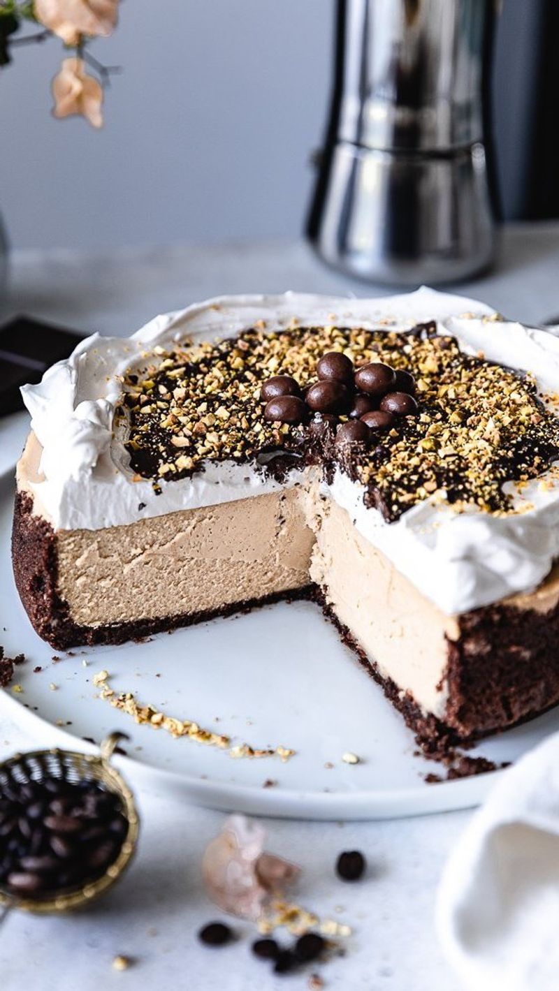Espresso Chocolate Cheesecake