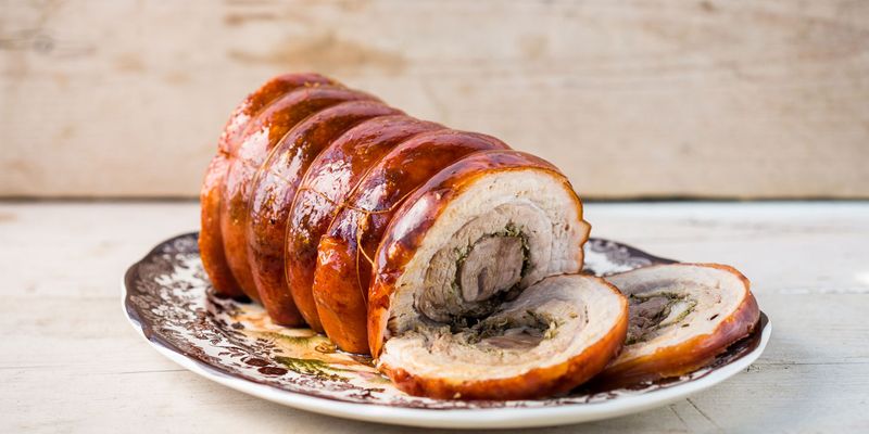 Italian Porchetta Roasting