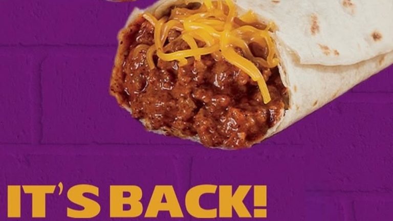 Fans Rejoice as Taco Bell’s Iconic ’90s Burrito Makes a Delicious Comeback