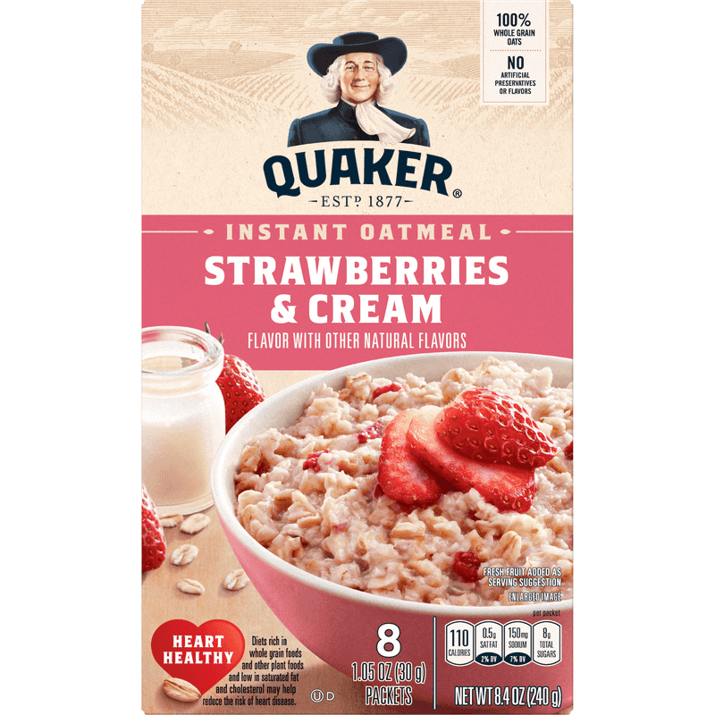 Flavored Instant Oatmeal