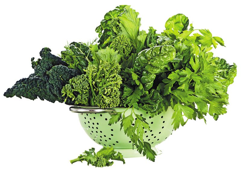 Leafy Greens (Kale, Spinach, Swiss Chard)