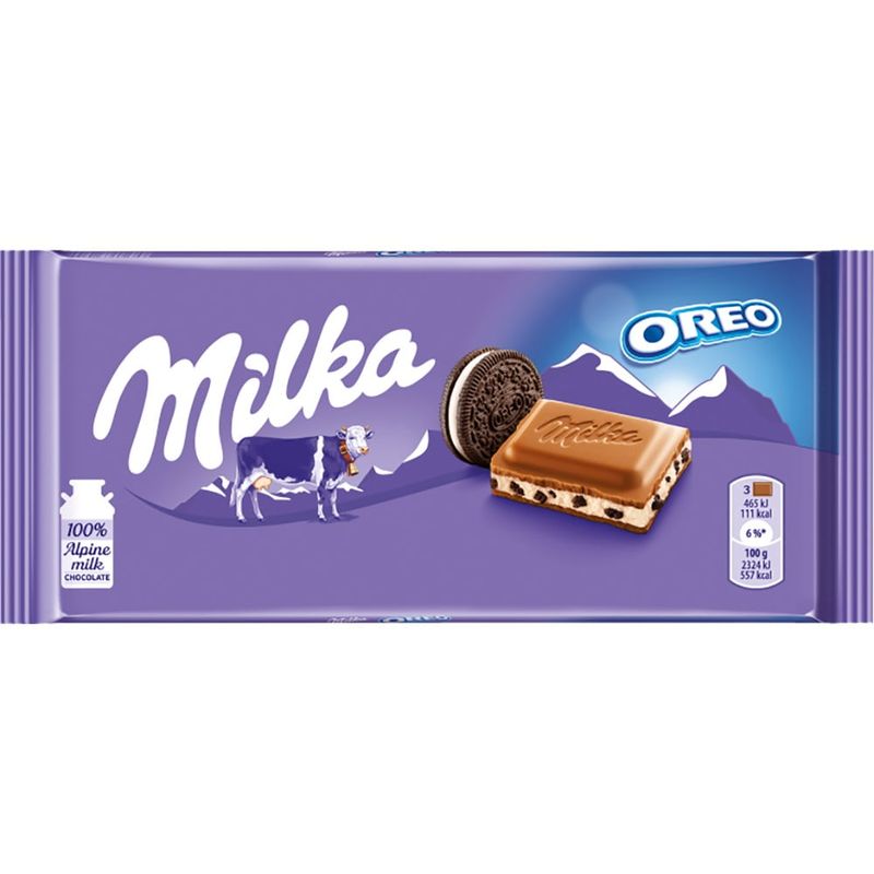 Milka Oreo Chocolate Bar