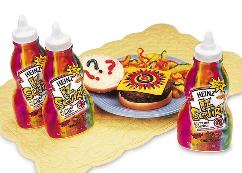 Neon-Colored Ketchup