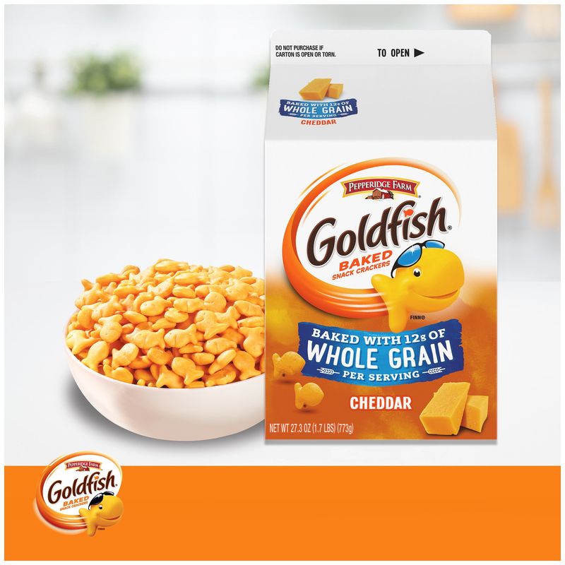 Cheddar Baked With Whole Grain