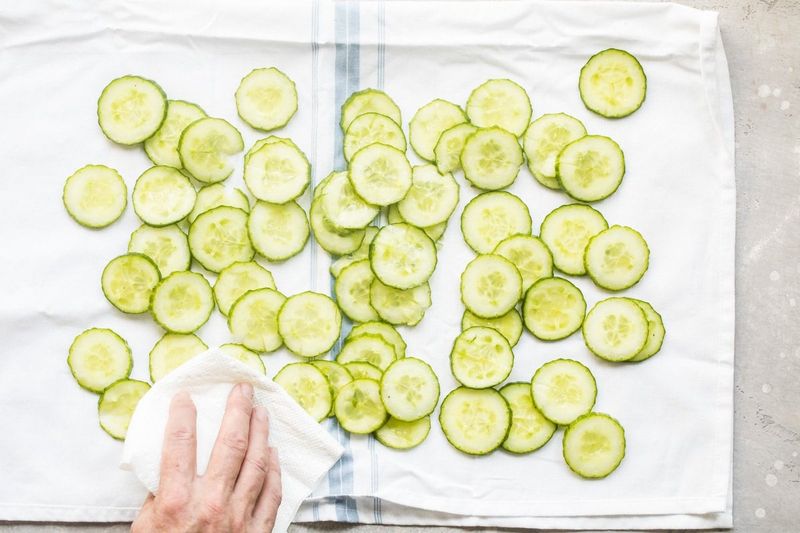 Not Salting Your Cucumbers