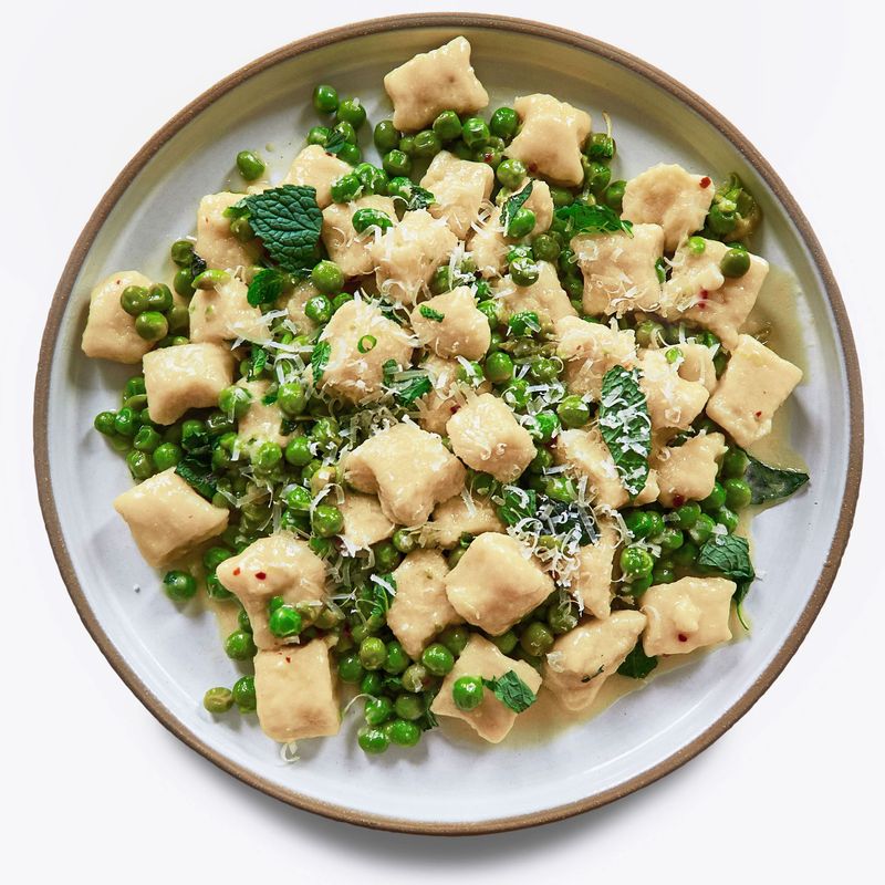 Spring Pea and Ricotta Gnocchi