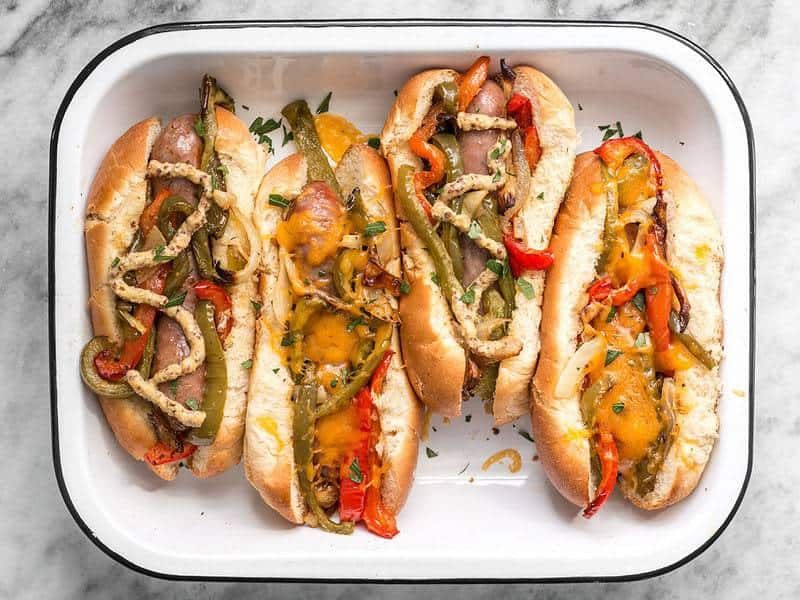 Roasted Peppers and Onions