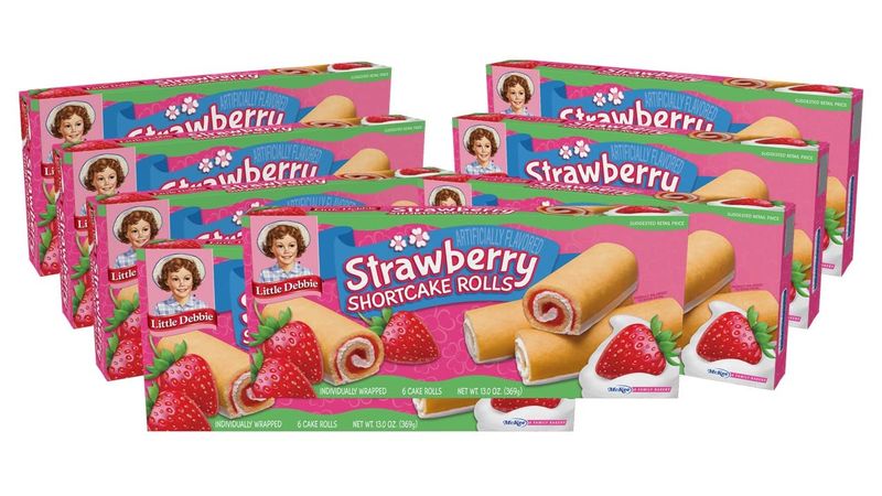 Strawberry Shortcake Rolls