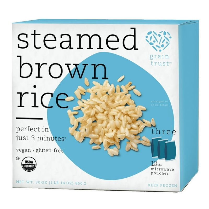 Pre-Cooked Frozen Grains (Rice, Quinoa, etc.)