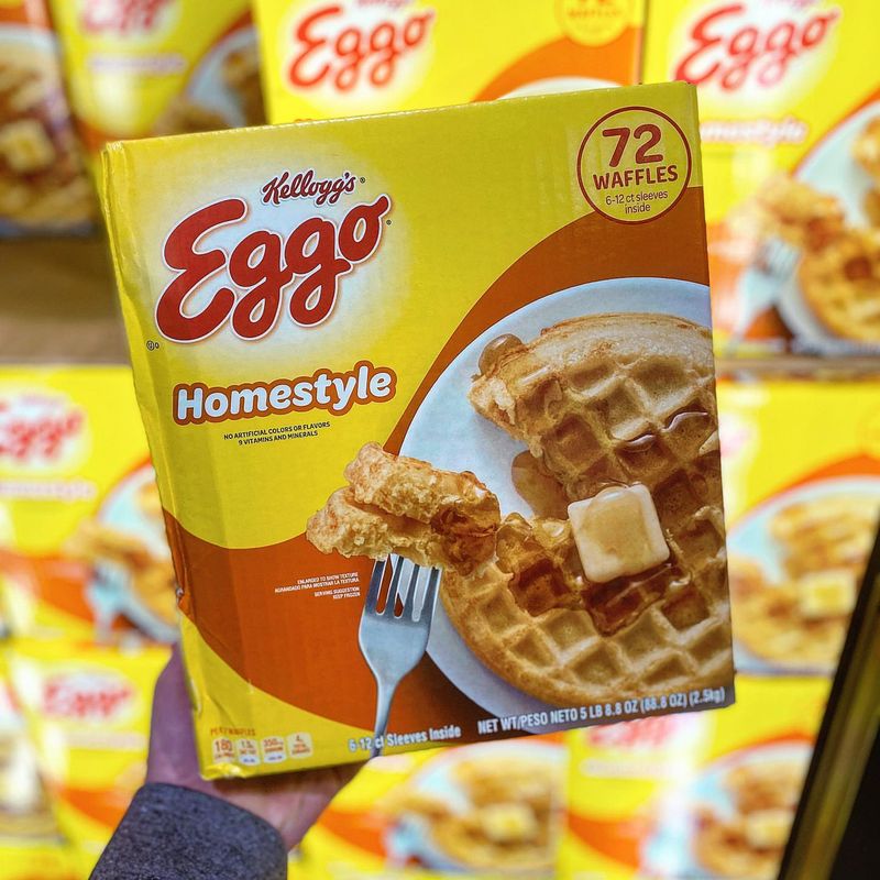 Frozen Breakfast Items (Waffles, Breakfast Sandwiches, etc.)