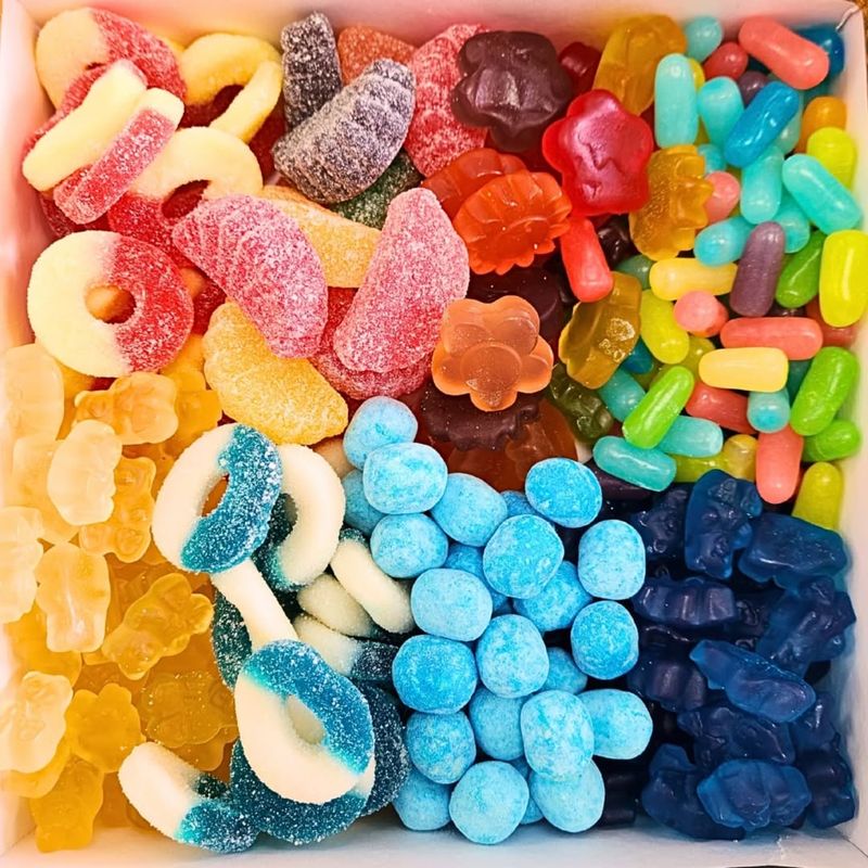 Candy (Especially Gummy or Hard Candy)