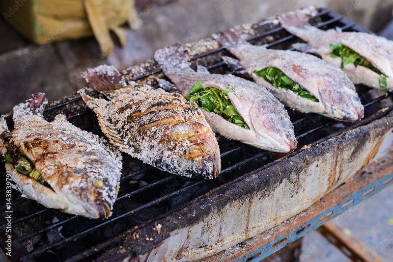 Freshly Grilled Seafood