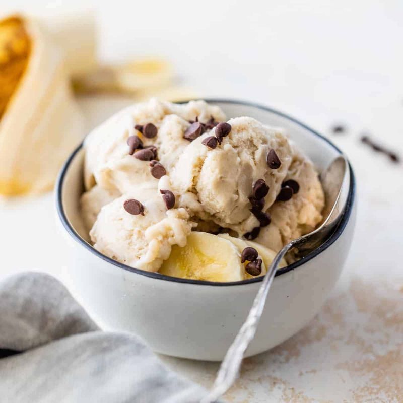 GUILT-FREE: Banana Ice Cream